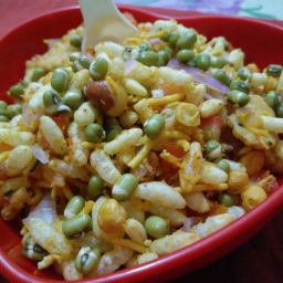 Bhel puri – Sprouted Green gram